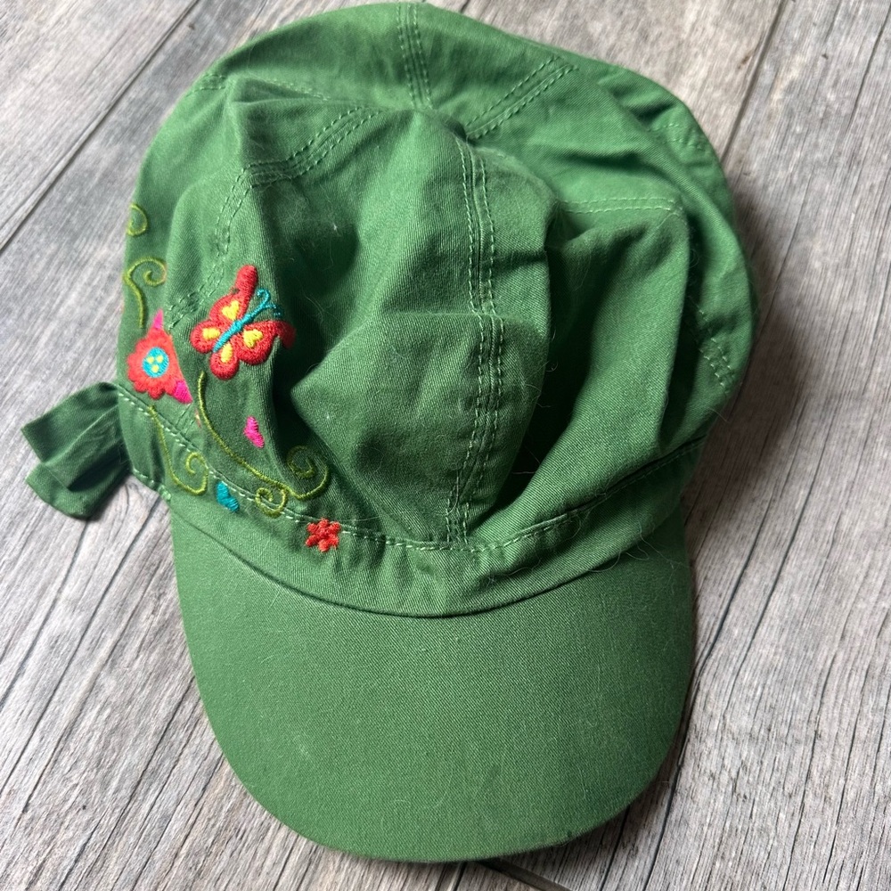 The Children’s Place Green Embroidered Cap